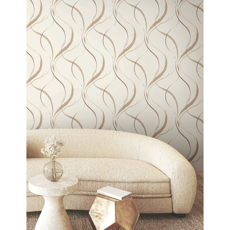 Ink Flow Wallpaper, Baked Clay