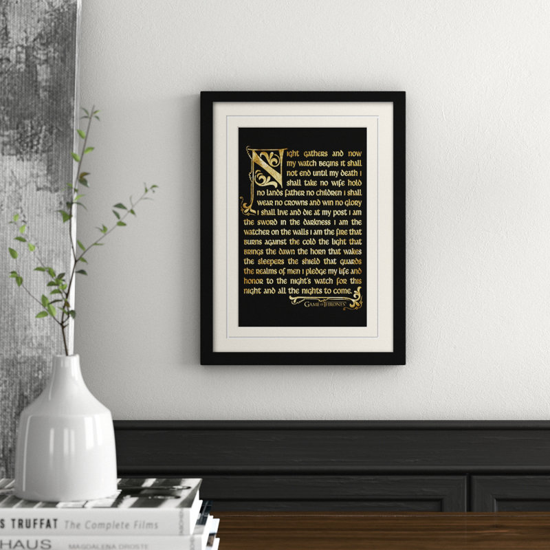 Single Picture Frame Print
