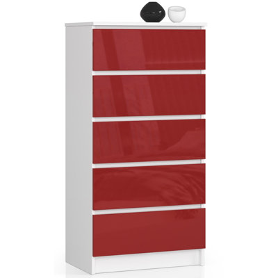 Eldrid 5 Drawer 60Cm W Chest of Drawers