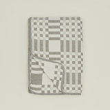 Simple Plaid Cotton Jacquard Blanket