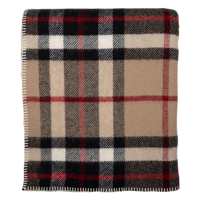 Jeté BIGTHROW, Carreauté Camel Thompson