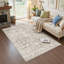 Machine Washable Floral Non Slip Indoor Area Rug-1662129969-1662129975