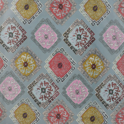 Luxe Tribal Threads Painted Fabric