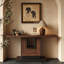 Console en bois de style américain-518137256