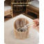 Petite lampe de table en rotin Boho avec ampoule DEL incluse
