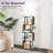 Codrina 59" Bookcases with LED Light and Remote Control, 3 Colour Temperature Column Floor Lamp-1489853565