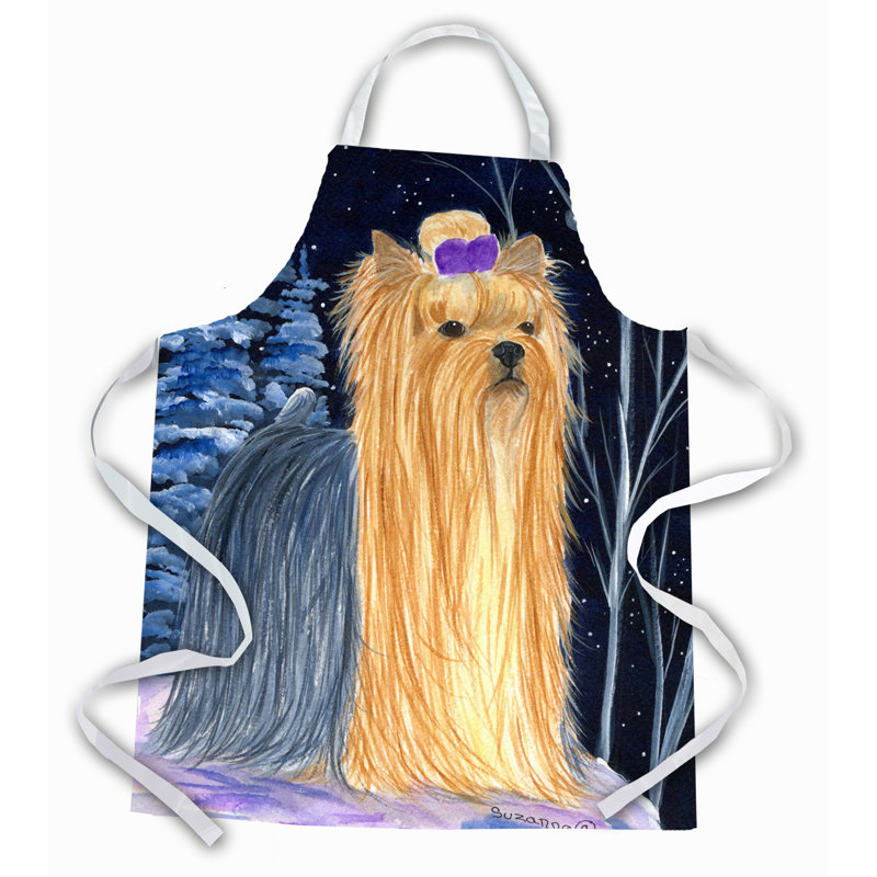 No Pattern Bib Apron