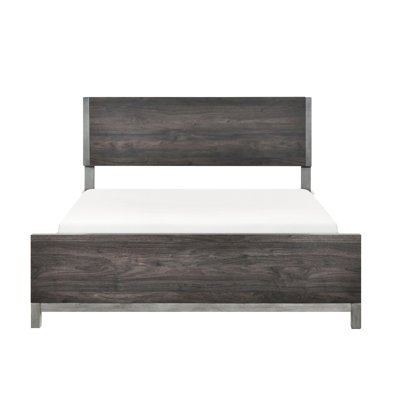 Bedroom Queen Furniture, Modern Elegance, Brownish