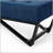 Navy  Ottoman Simple design, comfortable and durable, multi-functional bench