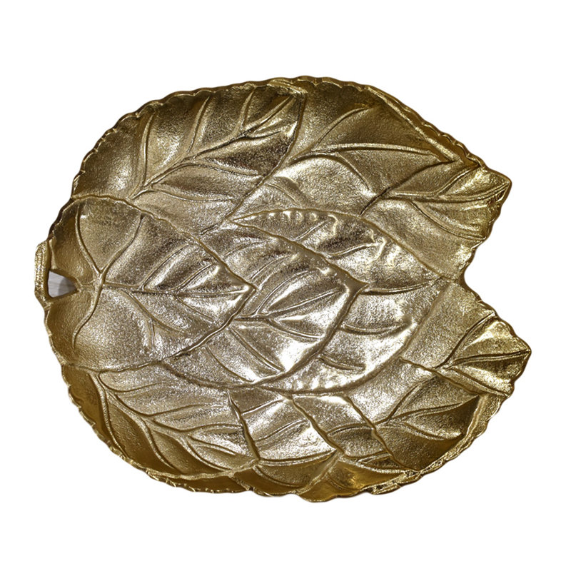 Serving Tray, Gold