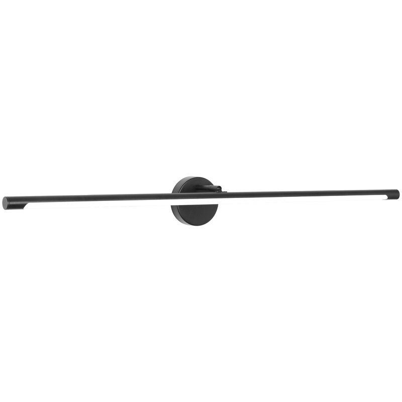 Abidul 360° Rotatable Dimmable Bathroom Vanity Light LED Bath Bar, Matte Black, 4.33'' H X 39.3'' W X 4.65'' D