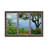 Hawaii Window View - Floater Frame Print on Canvas-1541137277