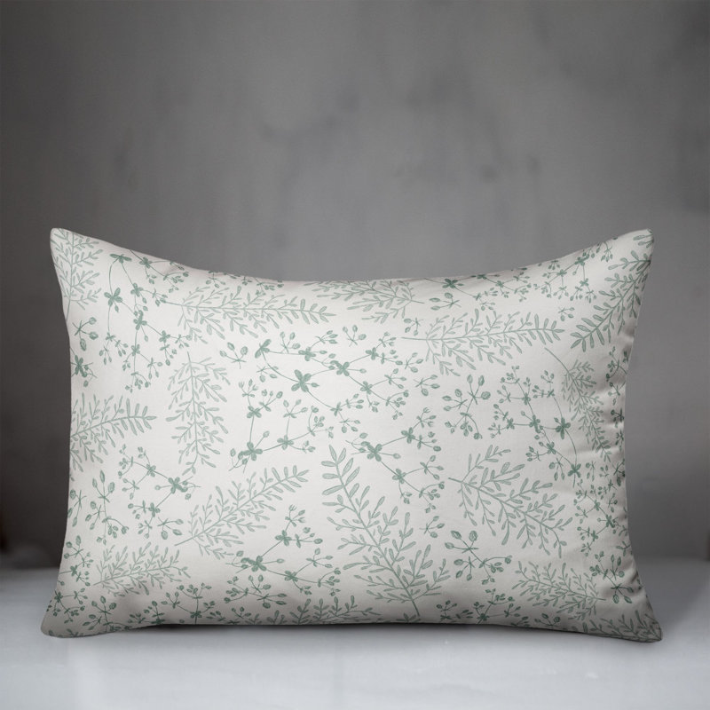 Floral Throw Pillow