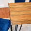 Ensemble de salle à manger 7 pièces, table à manger en épingle à cheveux avec 6 chaises, 3 options de couleurs-1109607507-1108495100