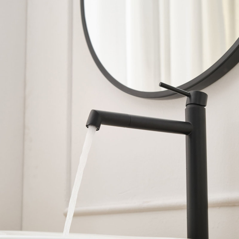 Single Hole Bathroom Vessel Faucet Single Handle Bathroom Vessel Sink Faucets Brass Tall Bathroom Vanity Basin Taps