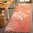 Pekalongan Floral Machine Woven Polypropylene/Polyester Indoor / Outdoor Area Indoor/Outdoor Area Rug in Orange/Ivory-1316514142