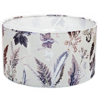 Braylon 24cm H Fabric Drum Pendant Shade ( Screw On )