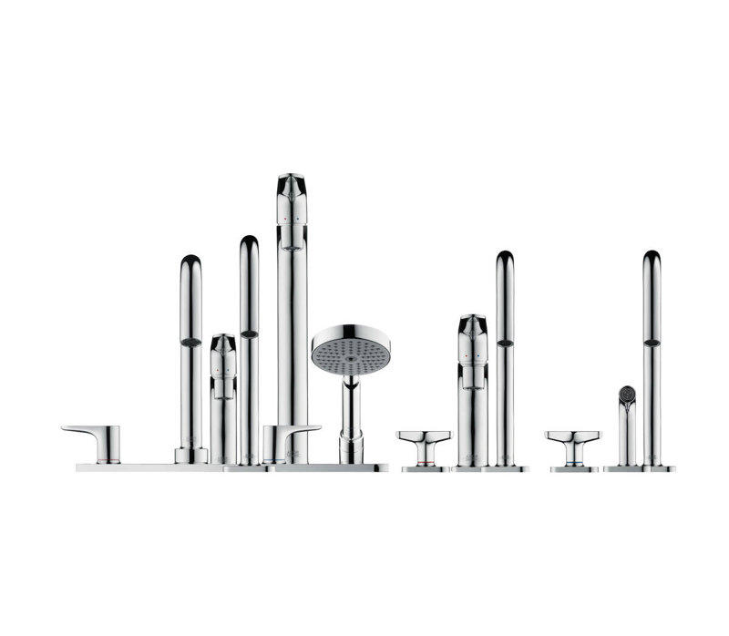 AXOR Citterio Single Hole Standard Bathroom Faucet, Chrome