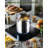 Cook N Home Deep Fryer Pot, 5-quart Japanese Tempura Deep Frying Pot, 304 Stainless Steel With Temperature Control And Oil Drip Rack And Glass Lid, For Kitchen French Fries, Chicken Etc