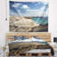 Tapisserie avec eaux bleues brillante shore-28507132