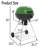 TONWIN 21.7'' W Kettle Charcoal Grill