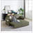Sleeper Sofa Bed  3-in-1 Adjustable Sleeper with Pullout Bed-580620522