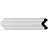 1 1/2"H x 1 1/2"P x 2 1/8"F x 94 1/2"L Bradford Smooth Corner Moulding