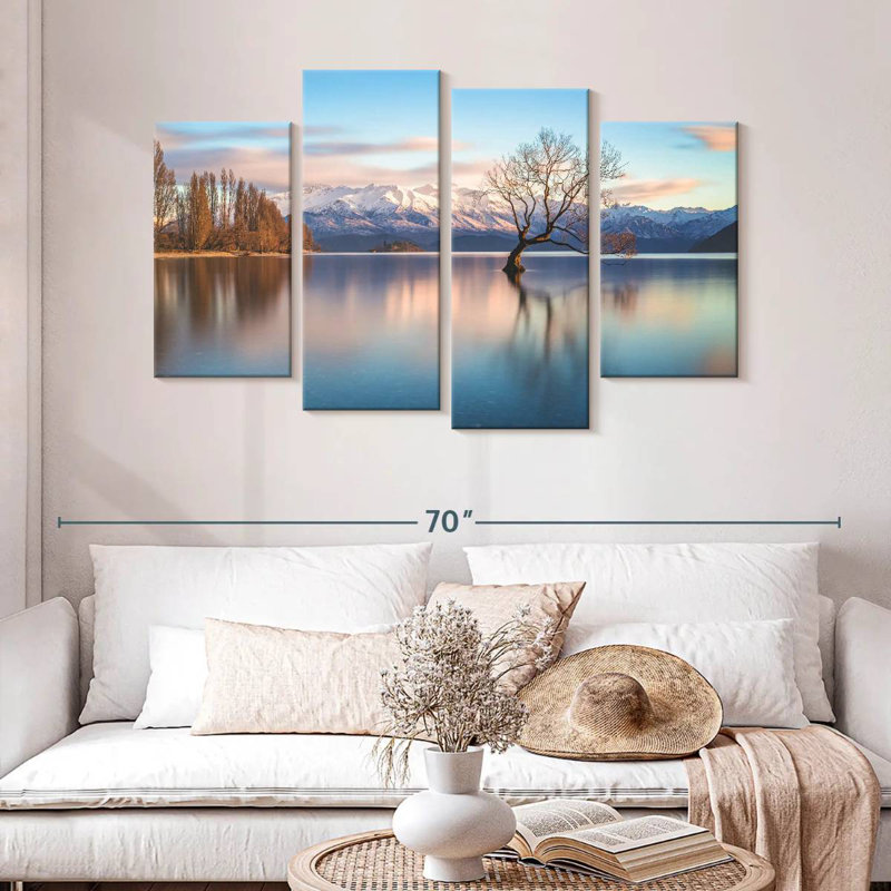 Alvord, célèbre arbre du lac Wanaka, H 32 po x l 52 po