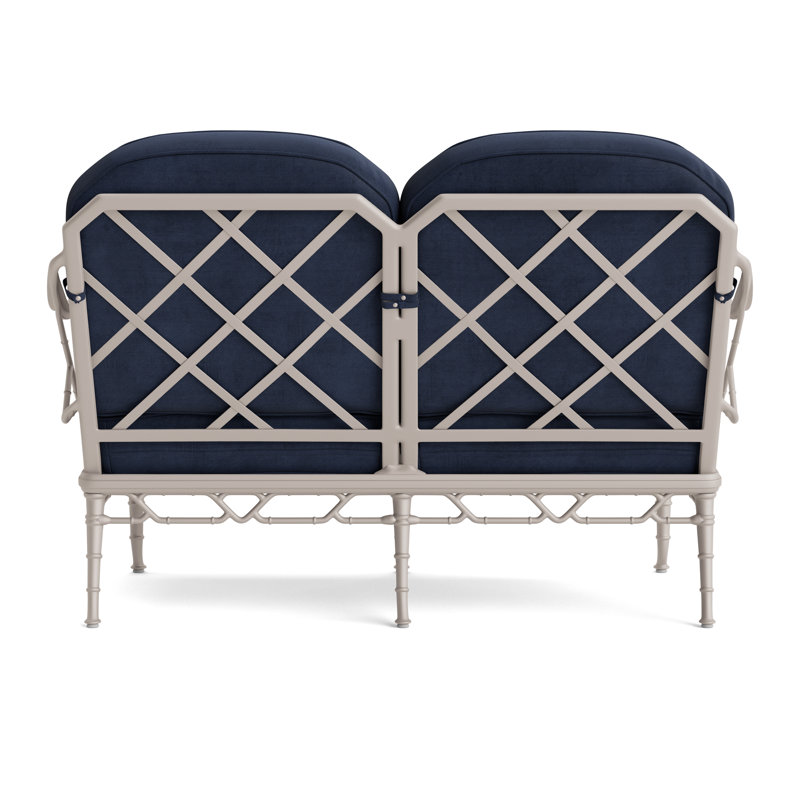 Calcutta Outdoor 2 - Seat Loveseat, Fusion Neptune, Dove