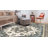 Washable Oriental Hallway Rug - Rugs for Living Room Soft Carpet for Bedroom Kitchen Waterproof Floral Distressed Indoor Stain Resistant Non-Shedding Floor Carpets (Blue)-547549629
