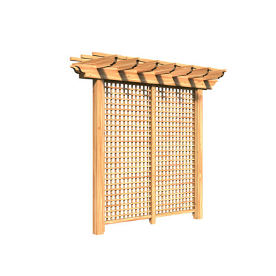 Solid Wood Pergola