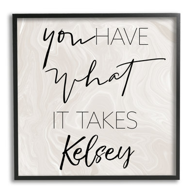 What It Takes cmw-068, art mural personnalisé