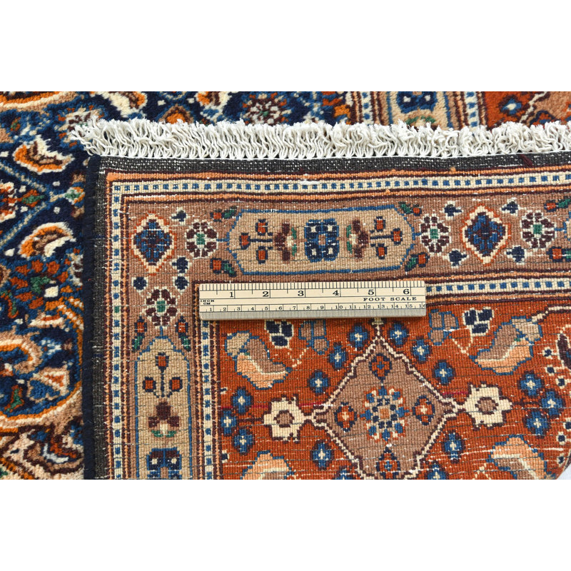 One-of-a-Kind Cream Traditional 7X10'5 Oriental Area Rug