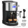 The 2-in-1 LED Display Screen Espresso Coffee Maker Machine with Brewer & Frother