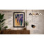 Wisteria in Terracotta Botanical - Framed Print-1910091892-1910091891