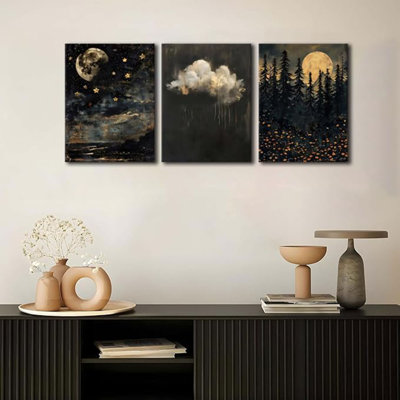 3 Piece Wrapped Canvas Print