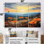 Ensemble de salon art mural coquelicots orange River River-1751601024-1751601147