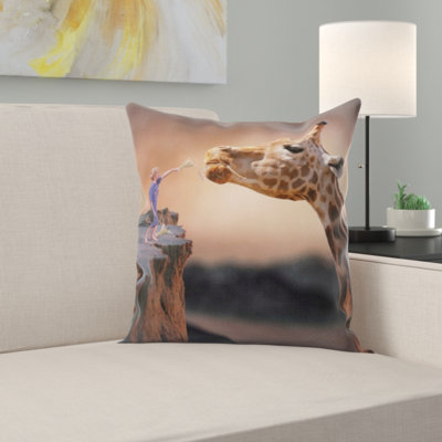 Coussin giraffe