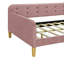 Full Size Upholstered Daybed With 4 Support Legs,Beige(Old SKU:DL001825)-517700901-472239184