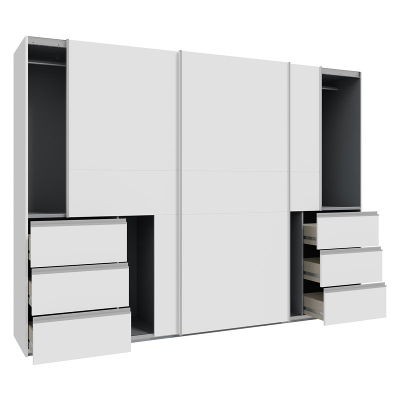 Tauris 3 Door Manufactured Wood Wardrobe