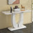 Modern Simple Glossy Rectangular Counter Bar Table