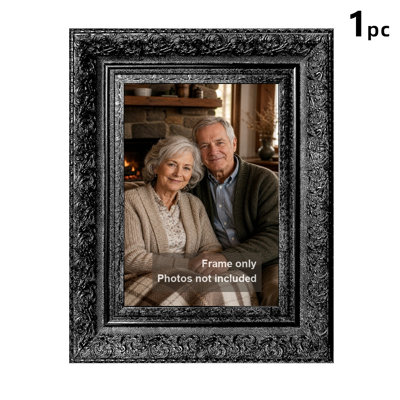 Antique Gold 3 PCS 8" x 10" Polished Picture Frame with Classic Rectangular Shape