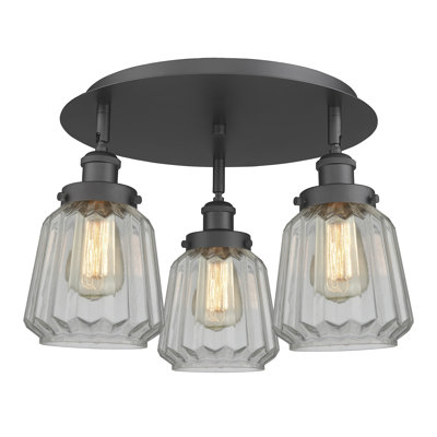 Bayron Glass Flush Mount