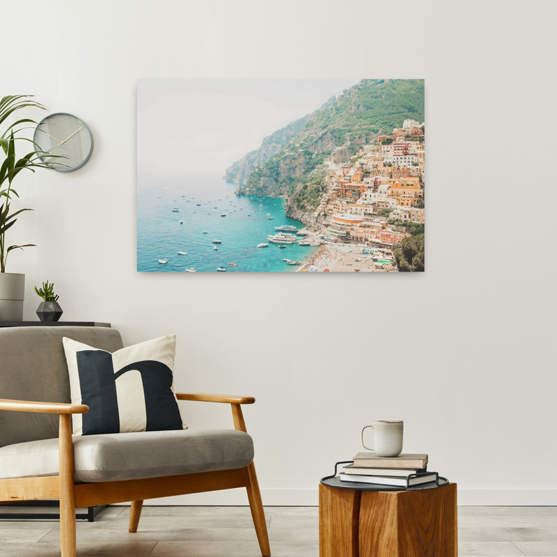 Art mural Amalfi Coast, H 24 po x l 36 po