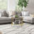Bupe Glass Top Single Coffee Table-1559920868-1559920865