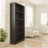 5-Tier Bookshelves Storage Cabinet Black-701992910