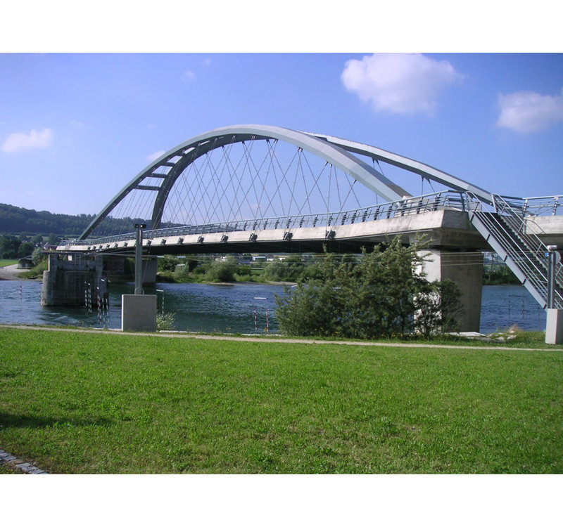 Pont sur l'arche d'Aar, Suisse, H 36 po x l 48 po