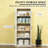 Double Door Storage Cabinet with Anti-Tipping Safety Strap-154693145