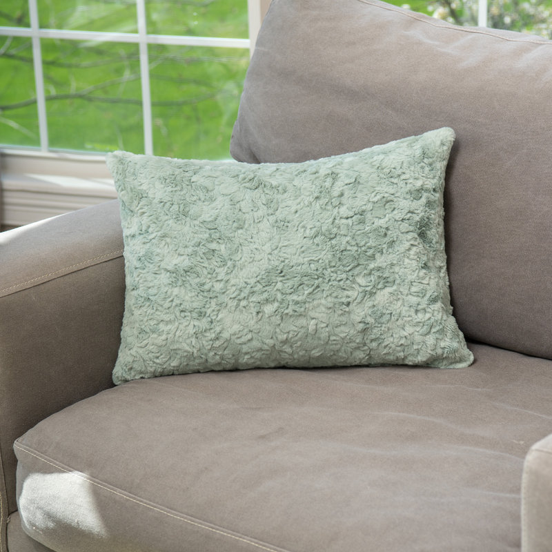 HGTV Reversible Throw Pillow, Quietude, 14 x 20 pouces