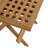 Vienna Outdoor Patio Teak Wood Side Table In Natural